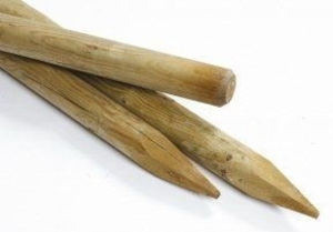 PIQUET FRAISÉ PIN NATUREL DIAM 80MM